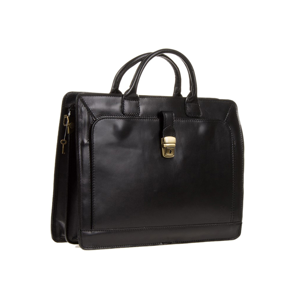 Antonia_Moretti_Work_Bag_AM0366_Nero_front
