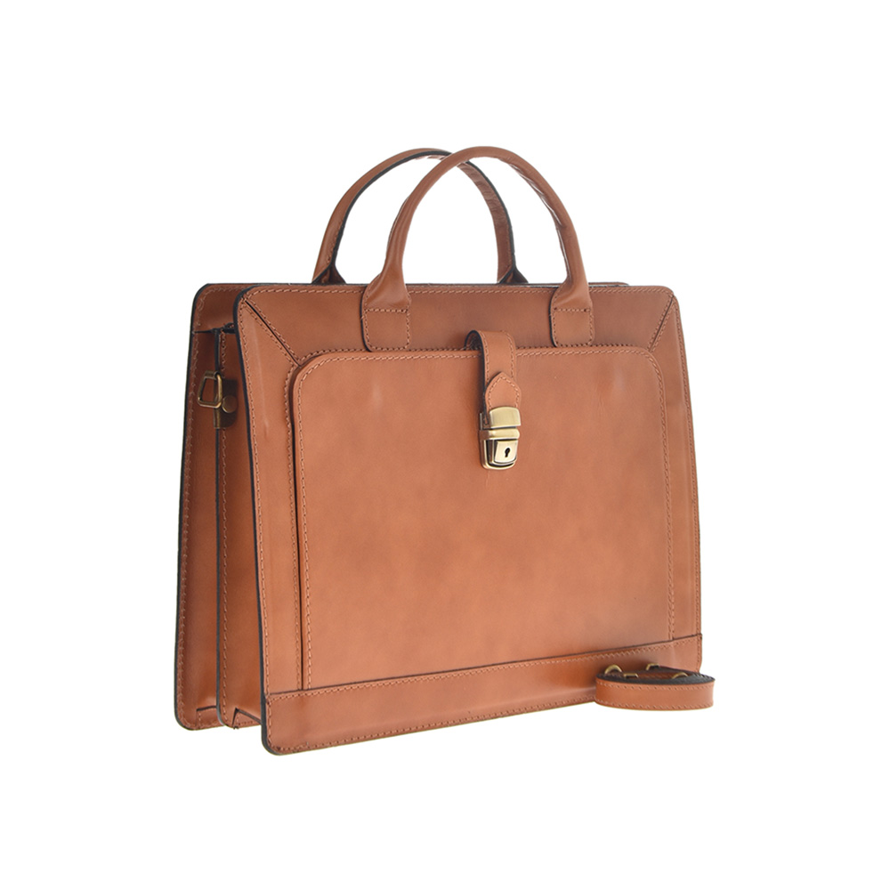 Antonia_Moretti_Work_Bag_AM0366Cognac_front
